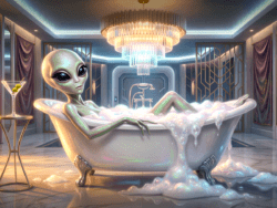 Bubbles and More Bubbles 02 - Celestial Lounge: Velvet Light Ritual